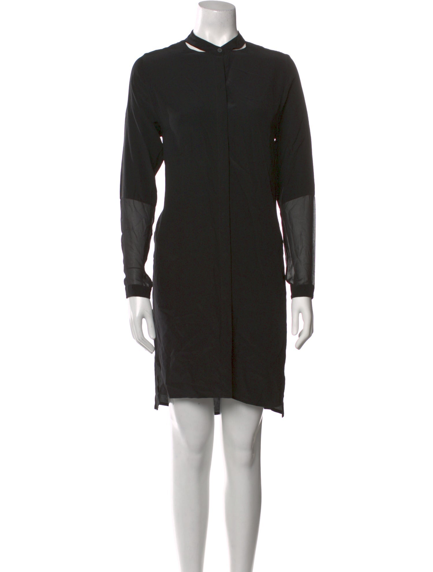 AllSaints Silk Mini Dress