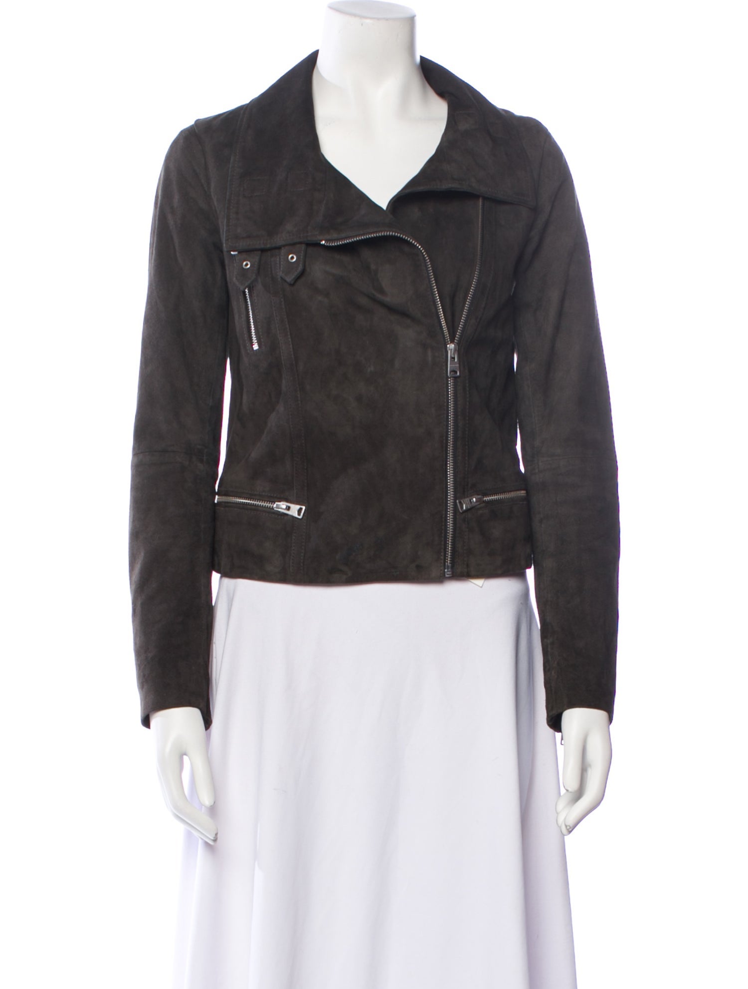 AllSaints Leather Biker Jacket
