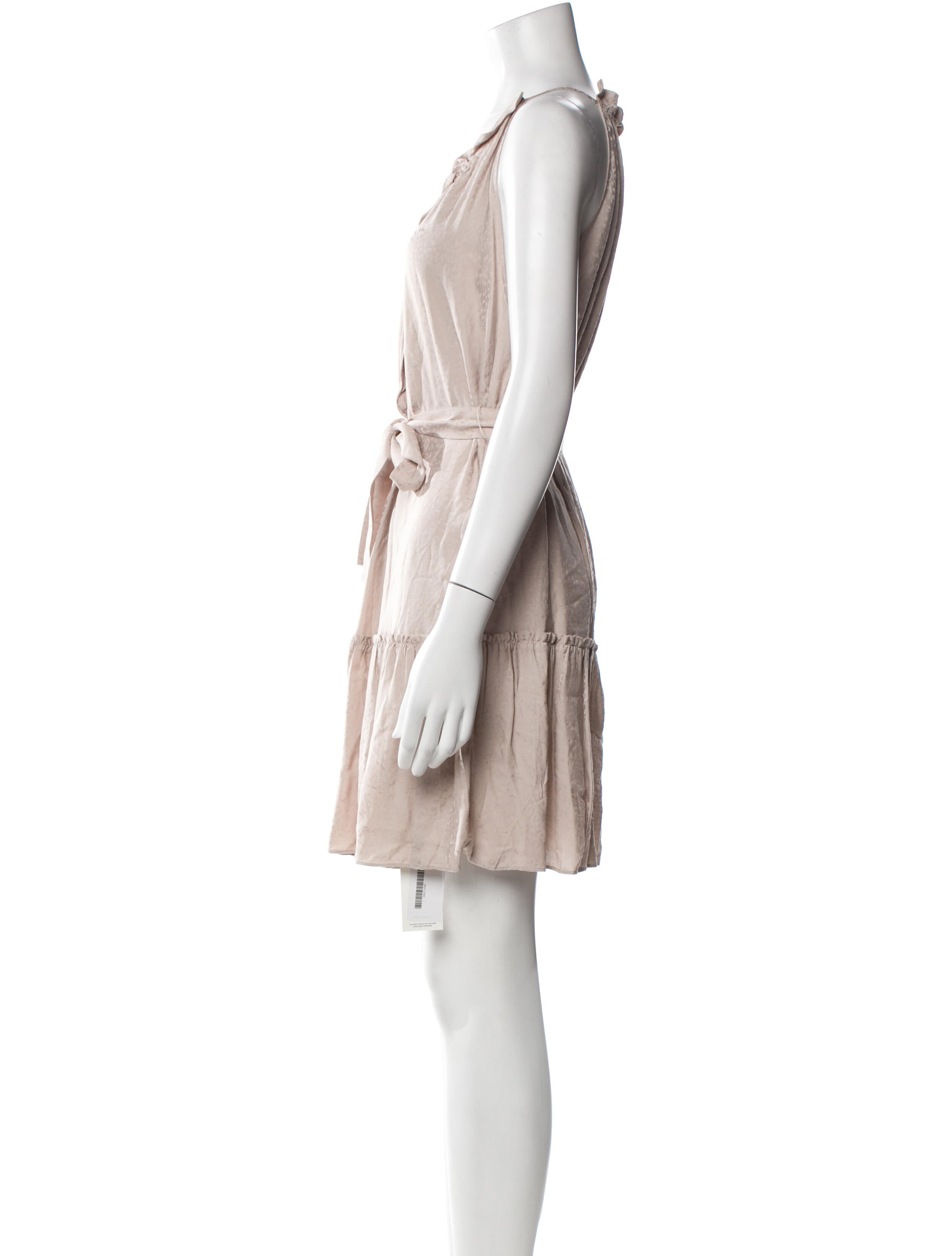 AllSaints V-Neck Mini Dress