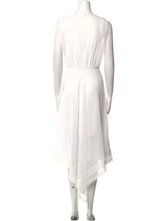 AllSaints V-Neck Long Dress