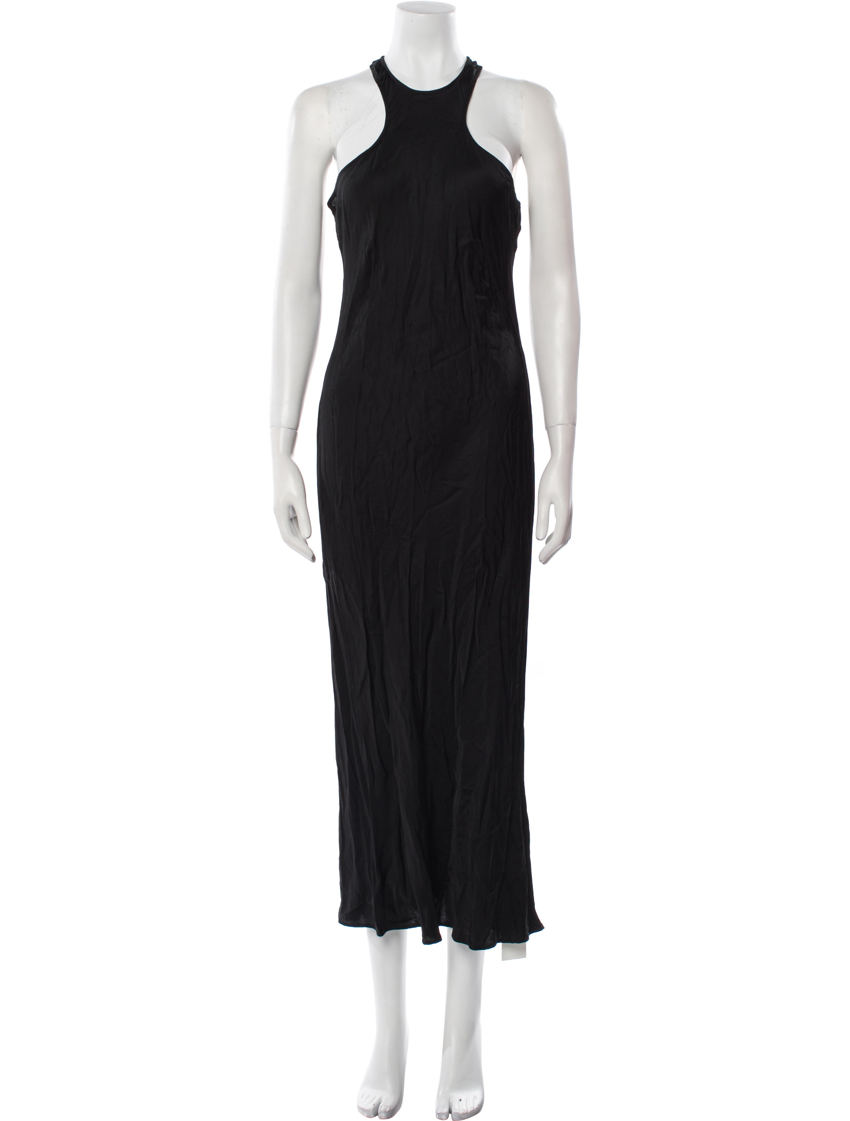 AllSaints Halterneck Long Dress