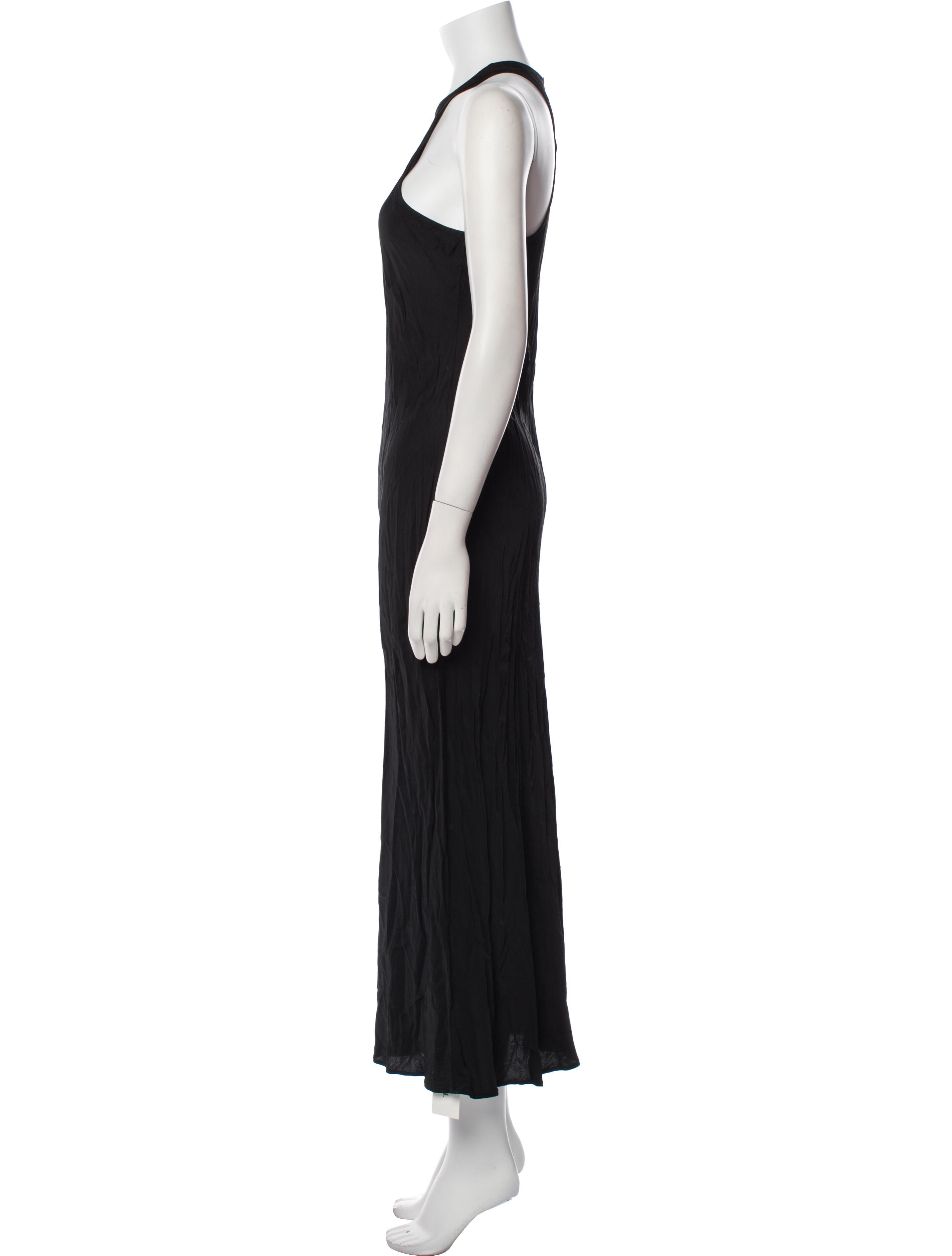 AllSaints Halterneck Long Dress