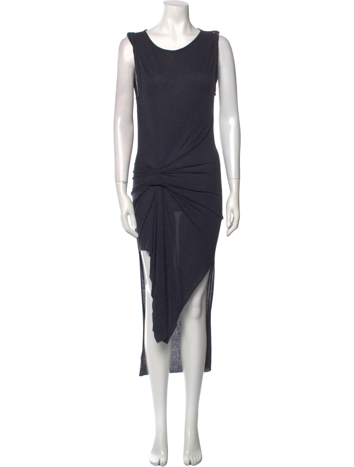 AllSaints Scoop Neck Long Dress