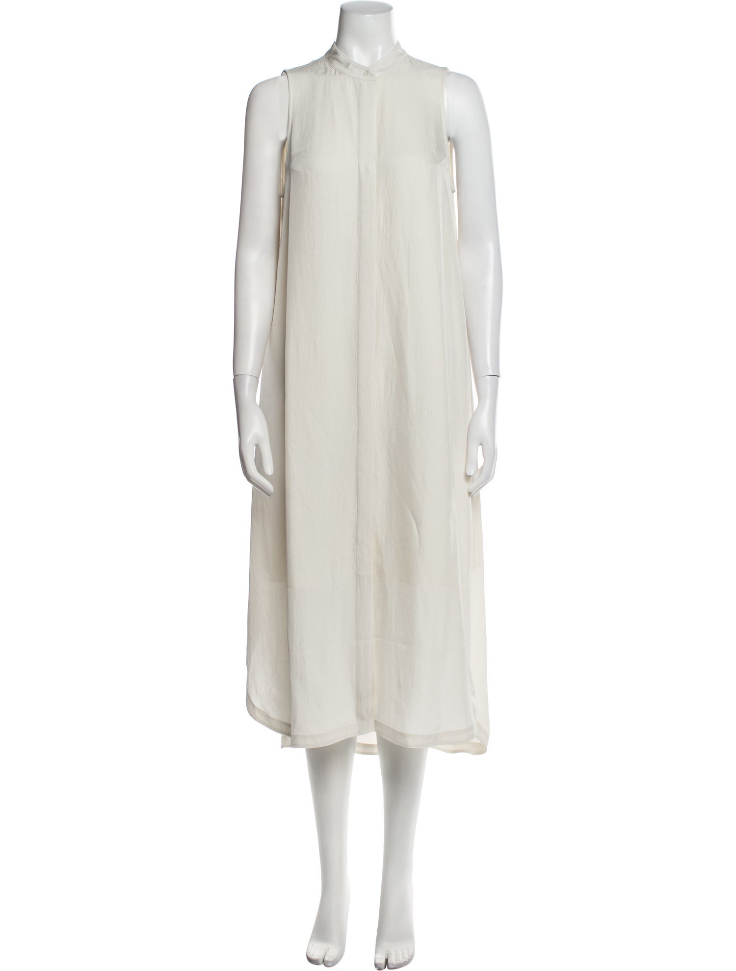 AllSaints Crew Neck Long Dress