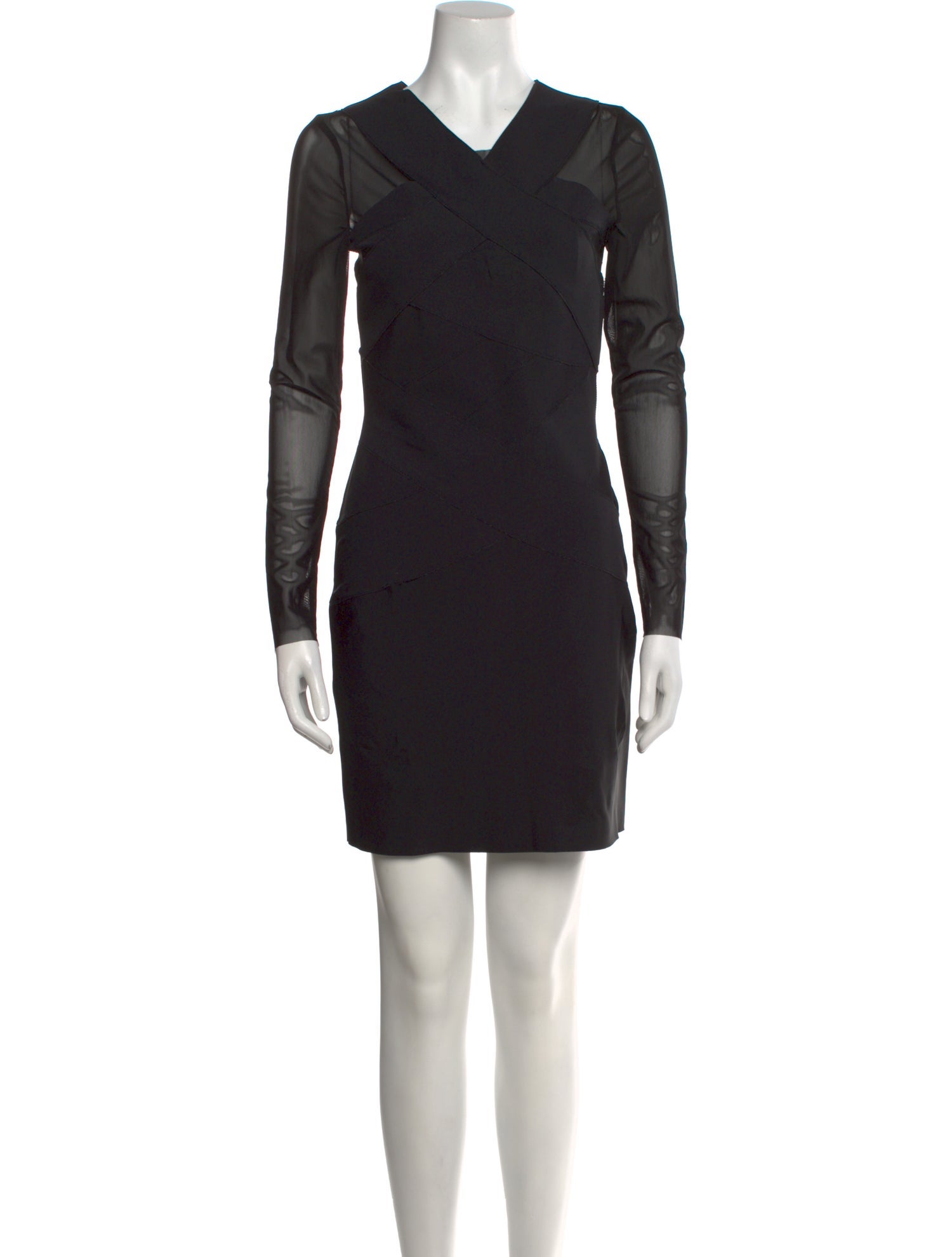 AllSaints V-Neck Mini Dress