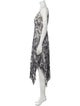 AllSaints Tie-Dye Print Long Dress