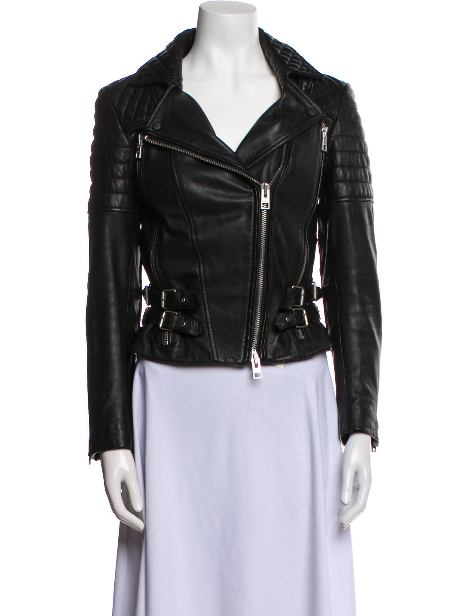 AllSaints Leather Biker Jacket