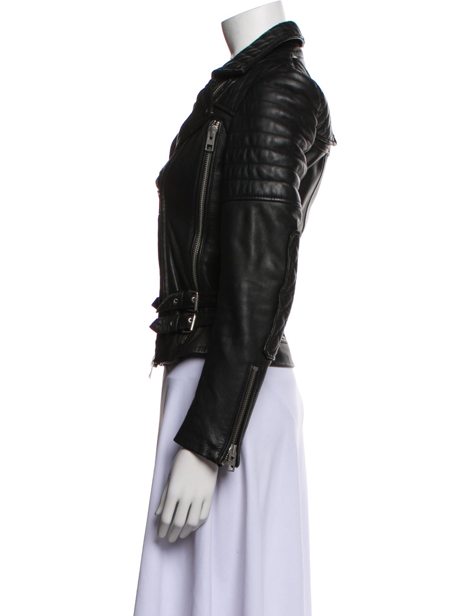 AllSaints Leather Biker Jacket