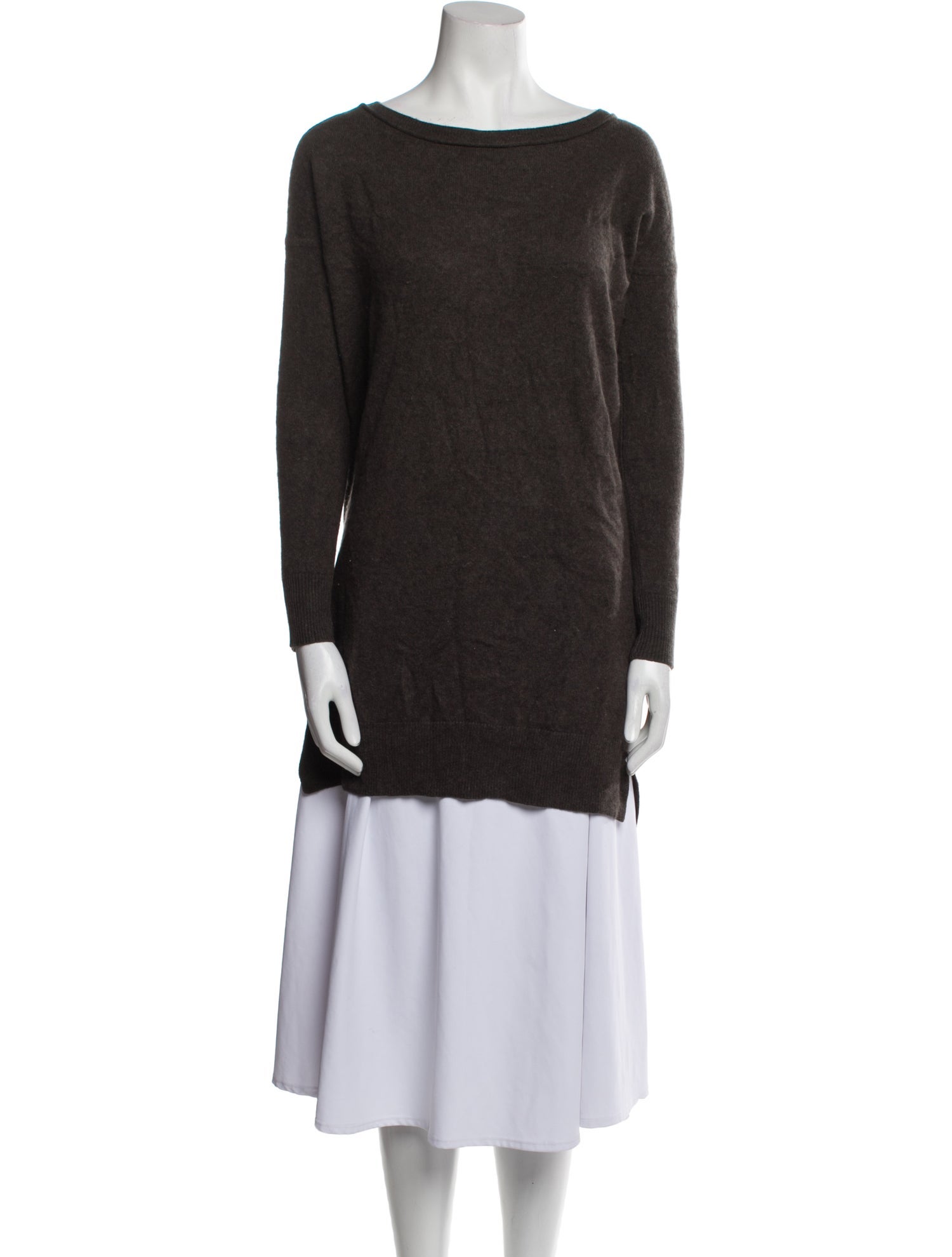 AllSaints Cashmere Bateau Neckline Sweater