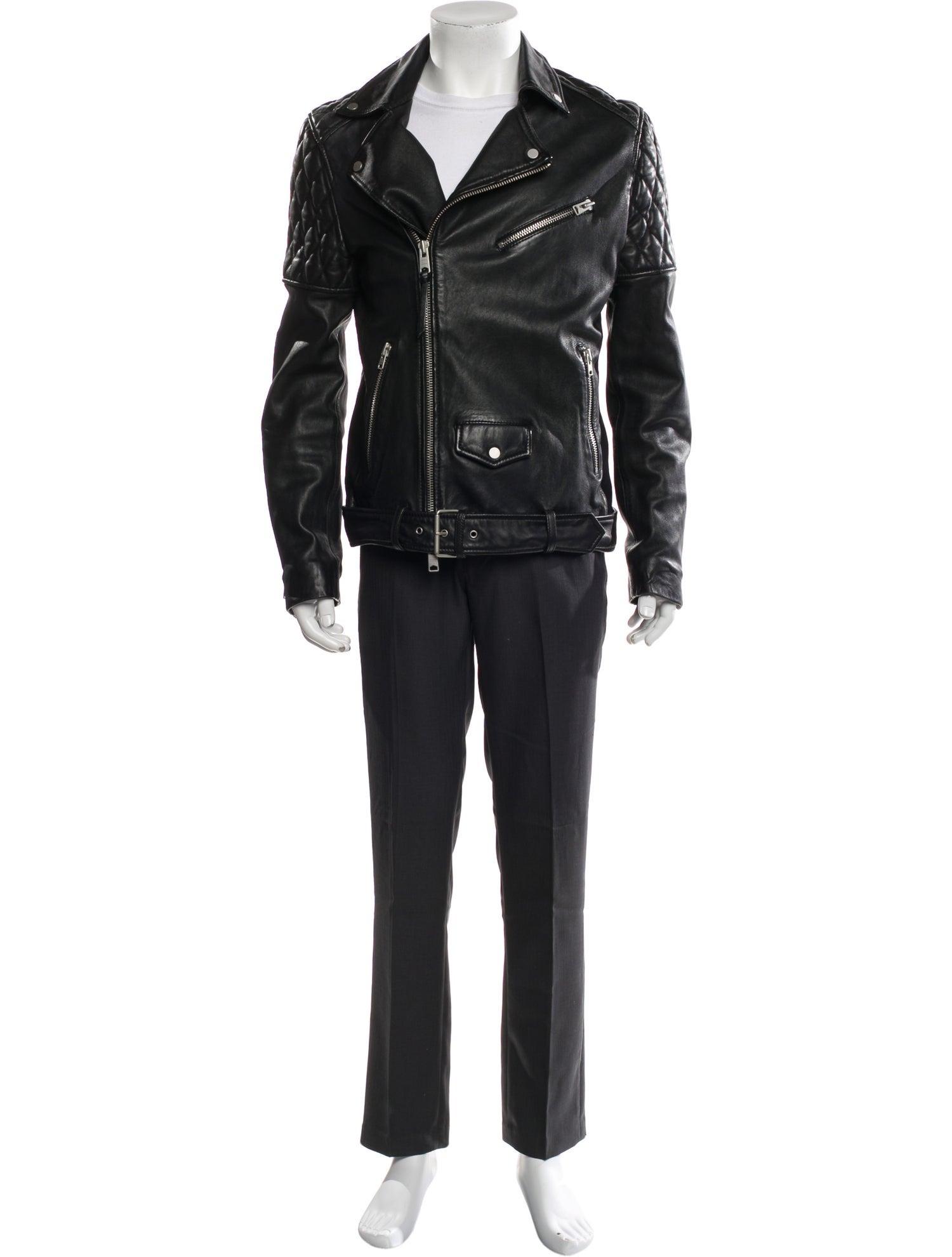 AllSaints Leather Moto Jacket