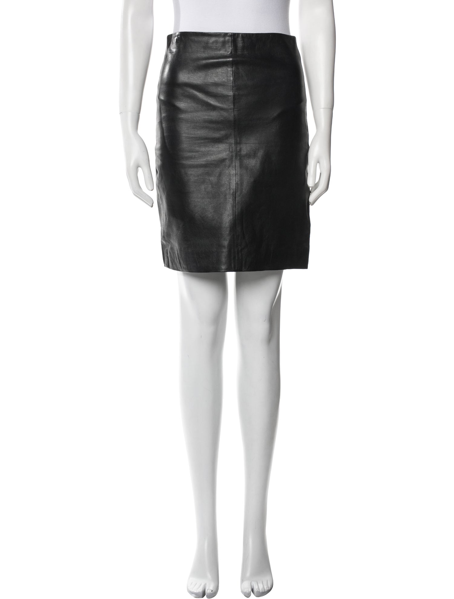 AllSaints Leather Mini Skirt