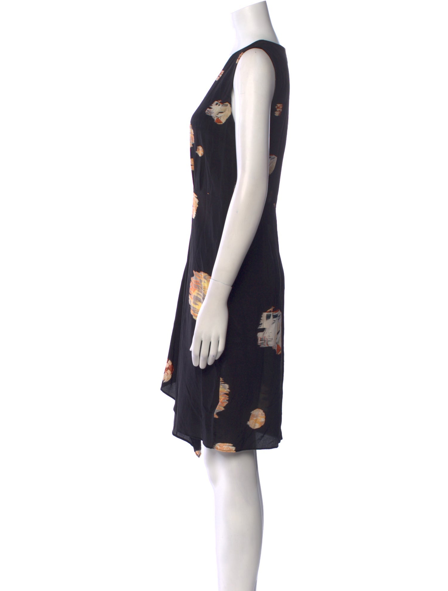 AllSaints Silk Mini Dress