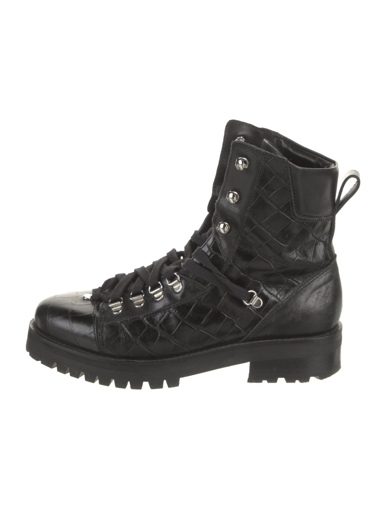 AllSaints Leather Combat Boots