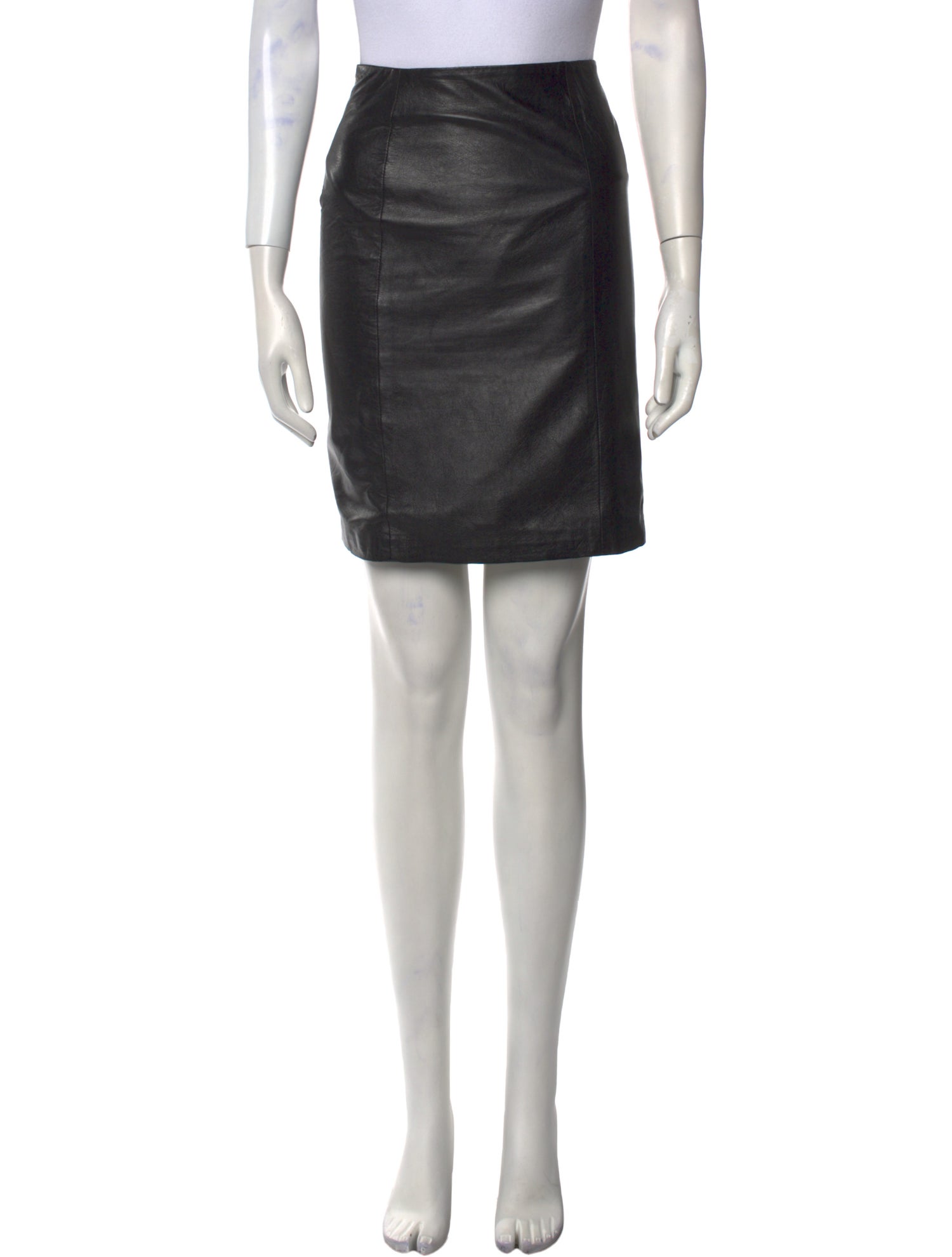 AllSaints Leather Mini Skirt