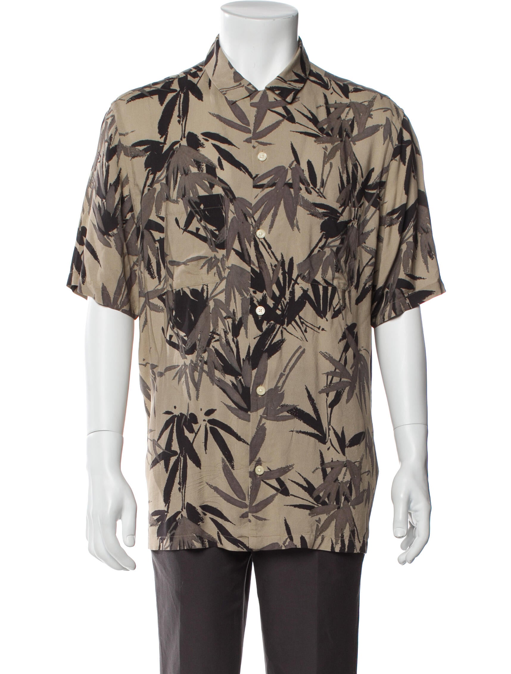 AllSaints Printed Short Sleeve Shirt