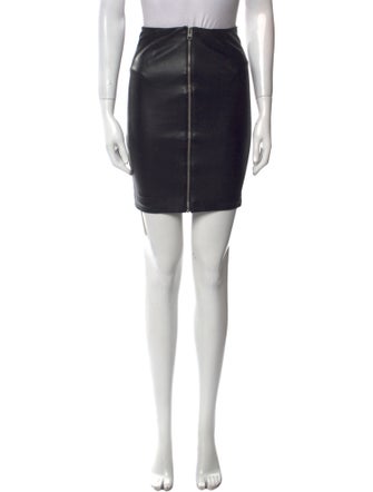 AllSaints Leather Mini Skirt
