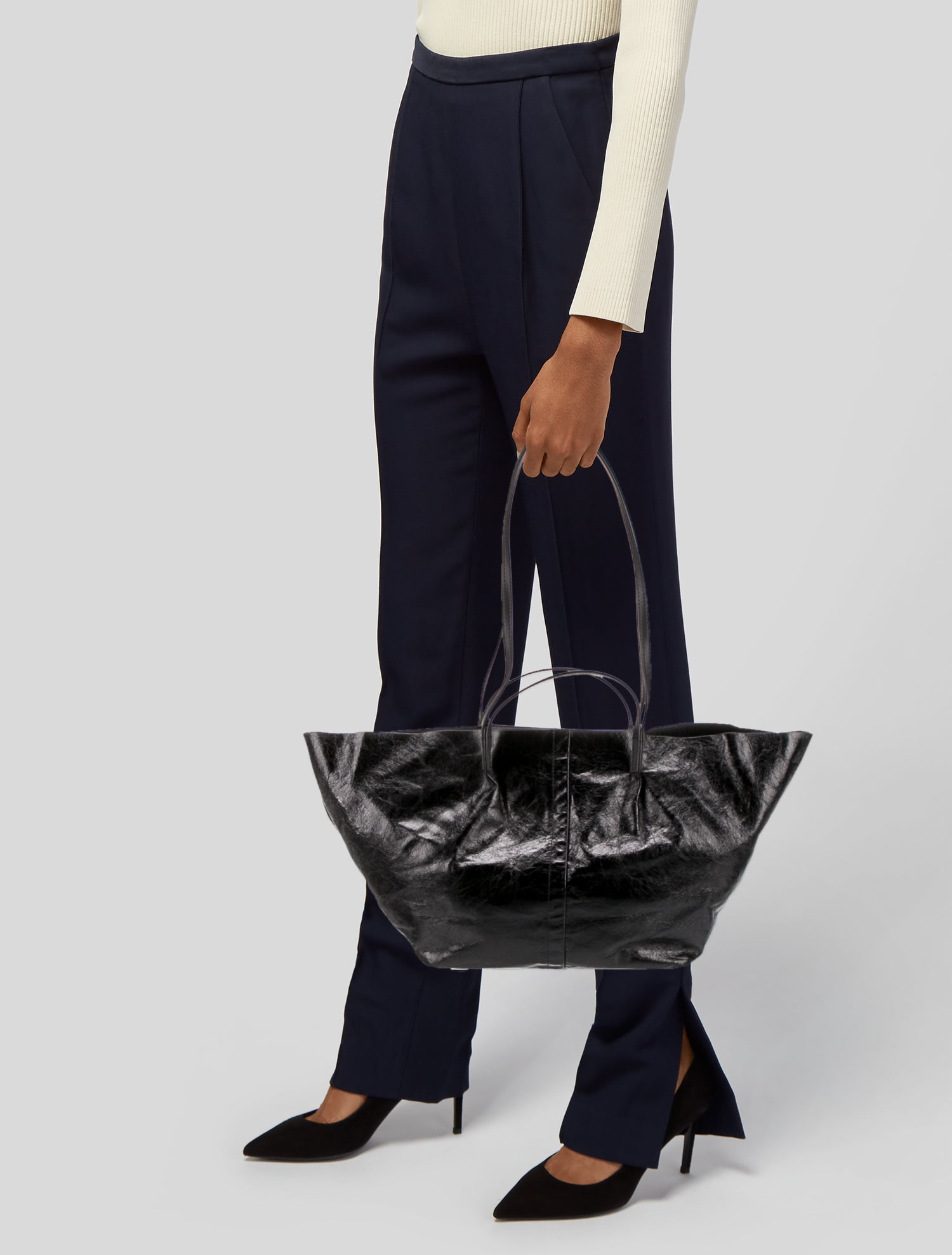 AllSaints Leather Tote