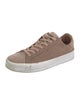 AllSaints Suede Colorblock Pattern Sneakers