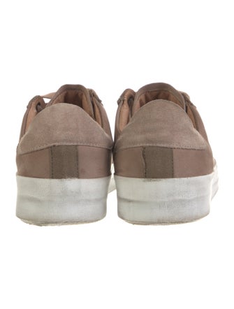 AllSaints Suede Colorblock Pattern Sneakers