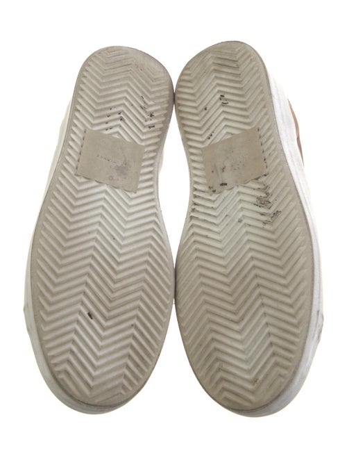 AllSaints Suede Colorblock Pattern Sneakers