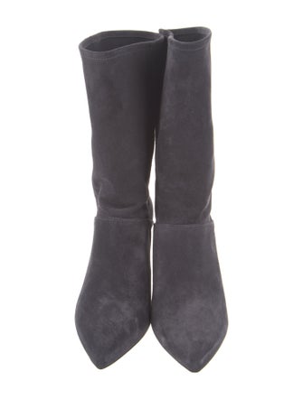 AllSaints Suede Sock Boots