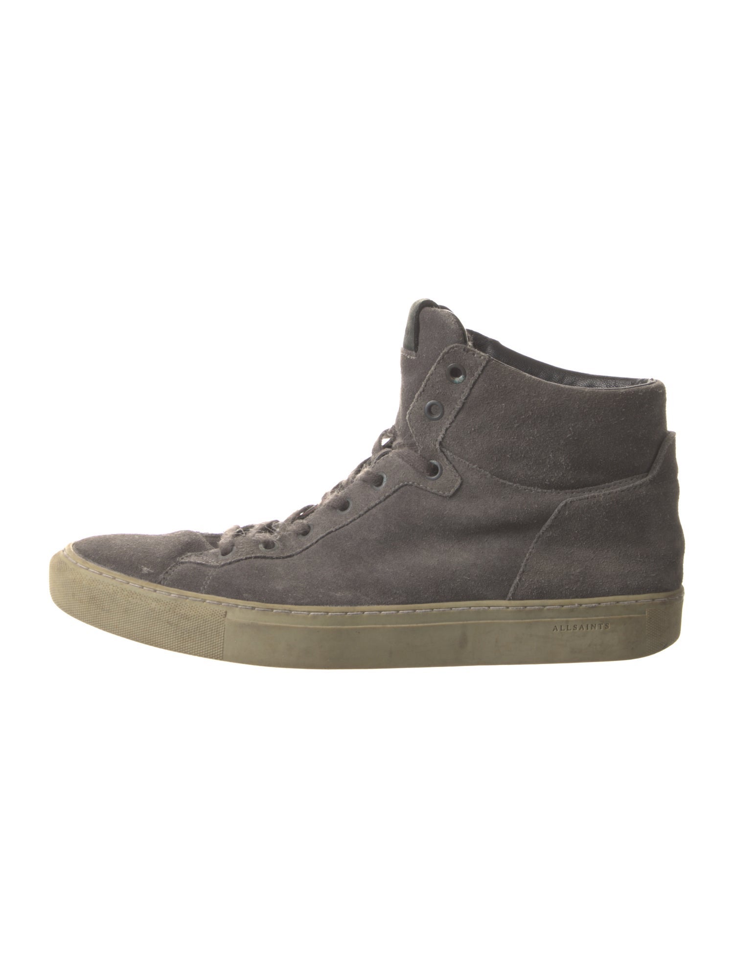 AllSaints Suede Printed Sneakers
