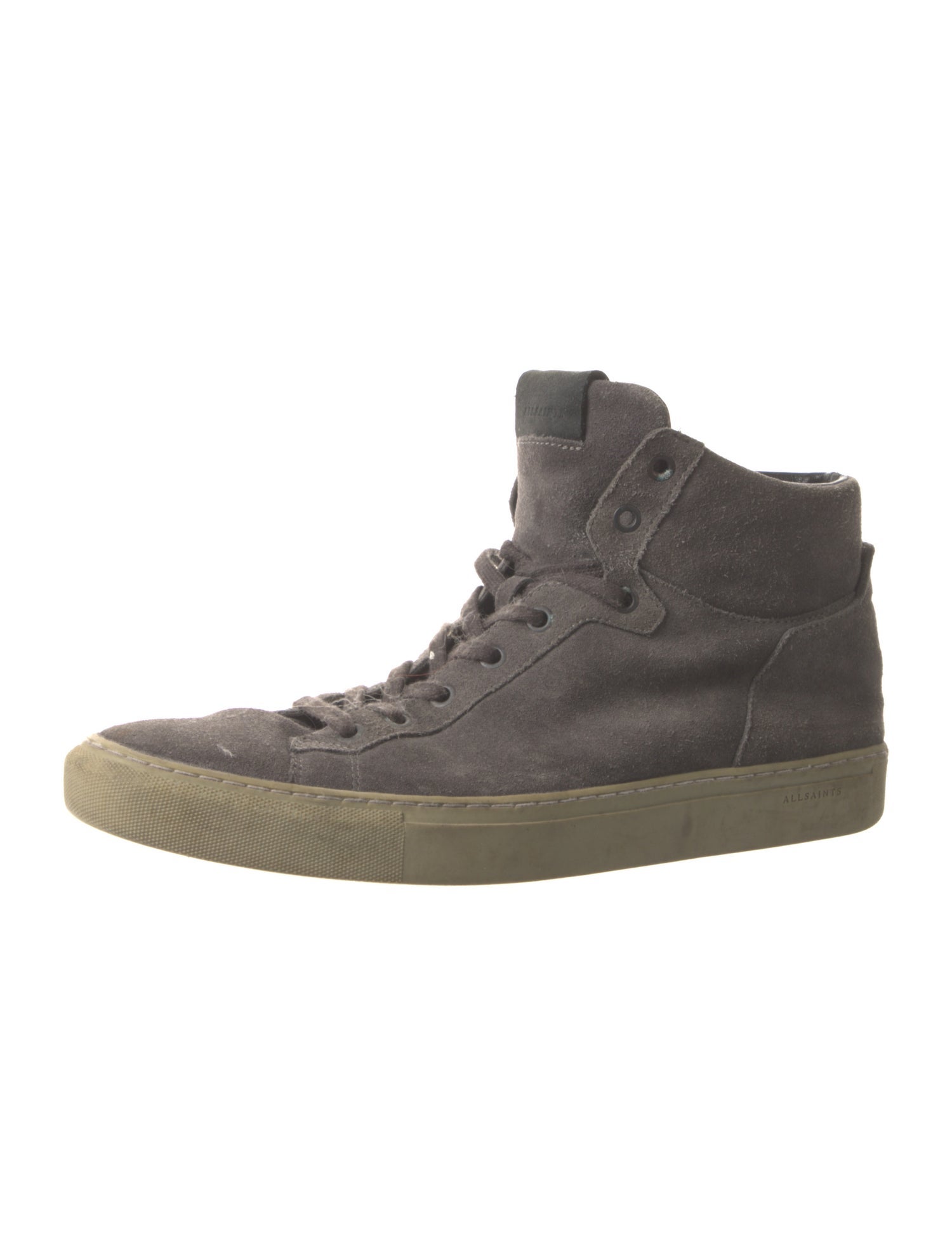 AllSaints Suede Printed Sneakers