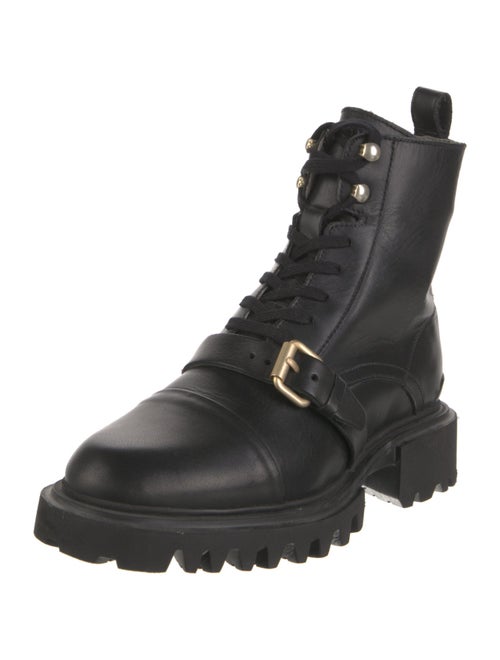 AllSaints Leather Combat Boots