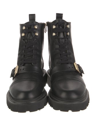 AllSaints Leather Combat Boots