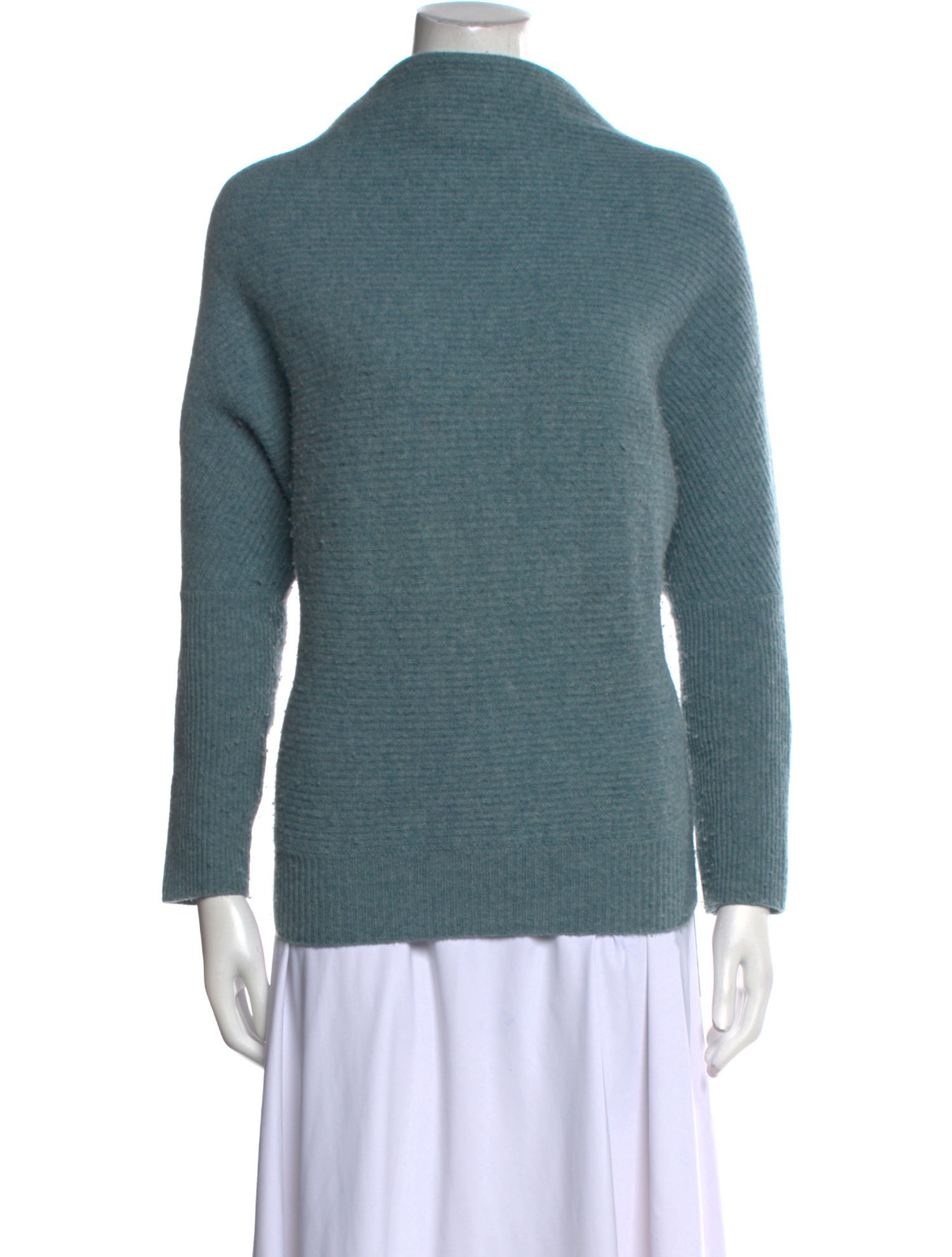 AllSaints Wool Mock Neck Sweater