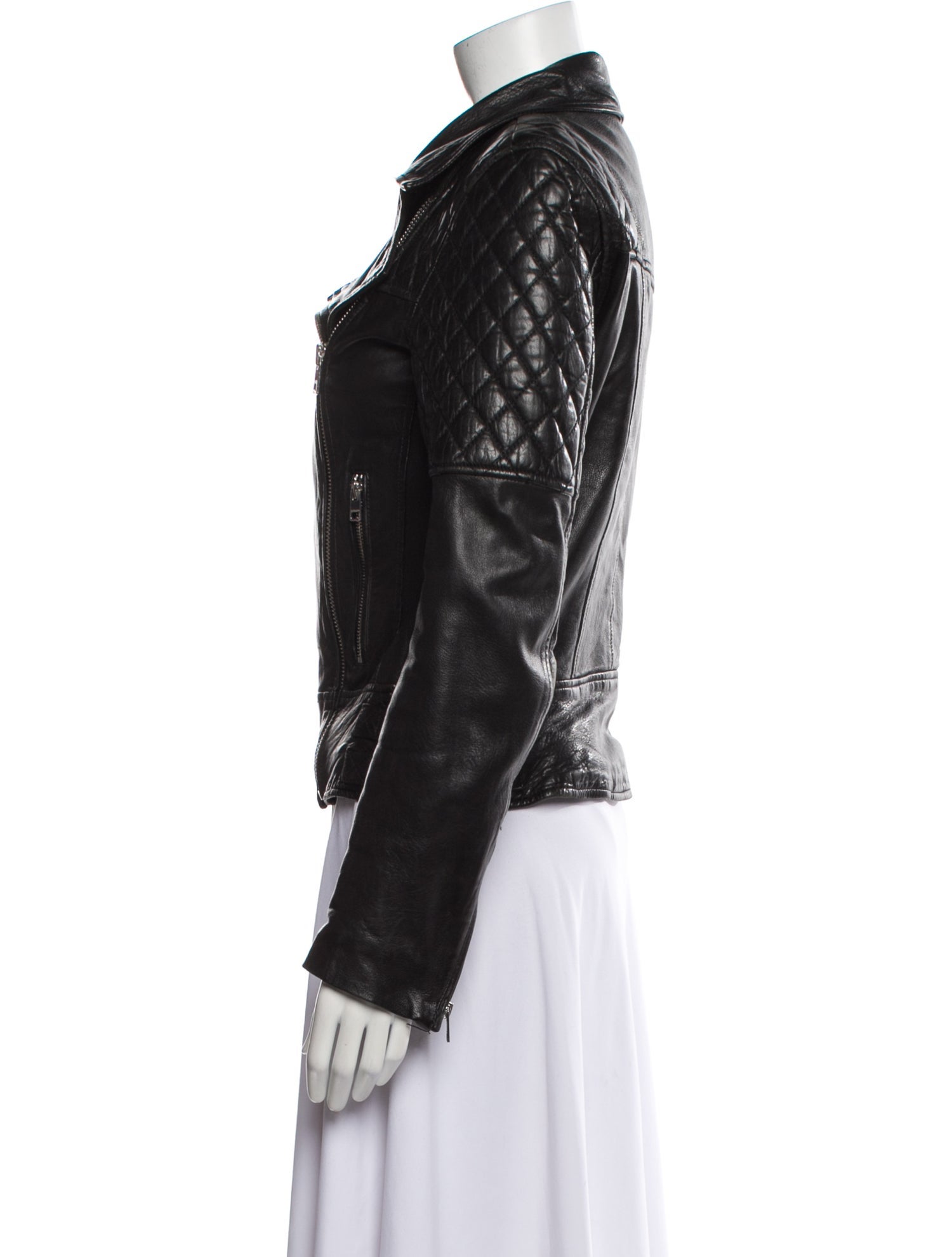 AllSaints Leather Biker Jacket