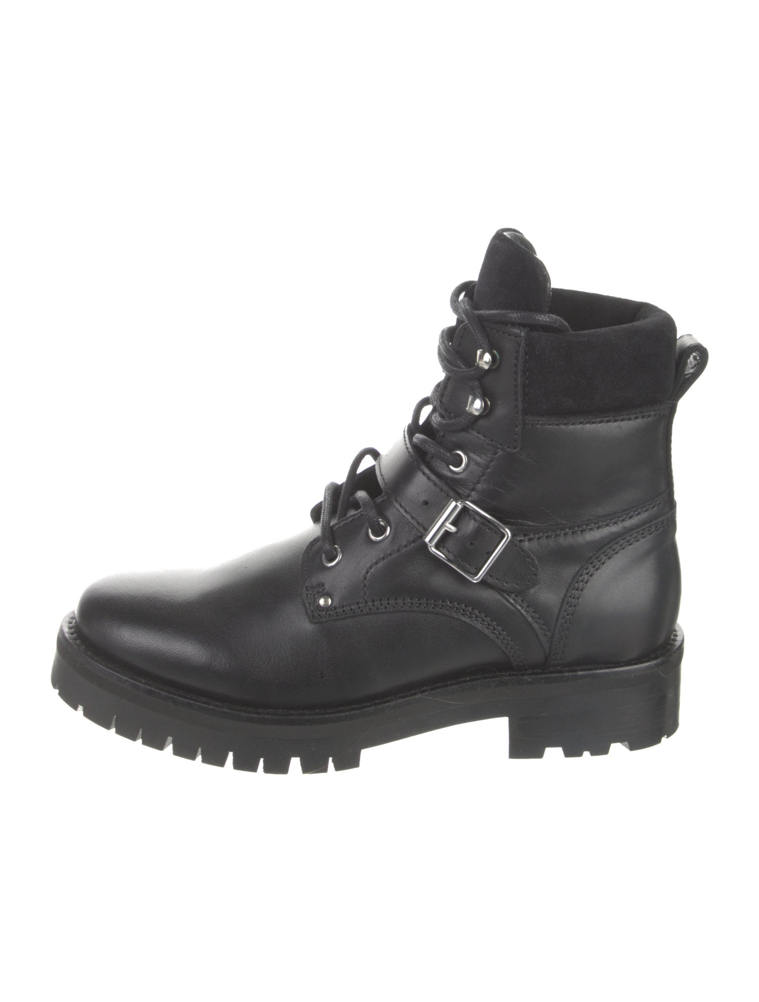AllSaints Leather Combat Boots