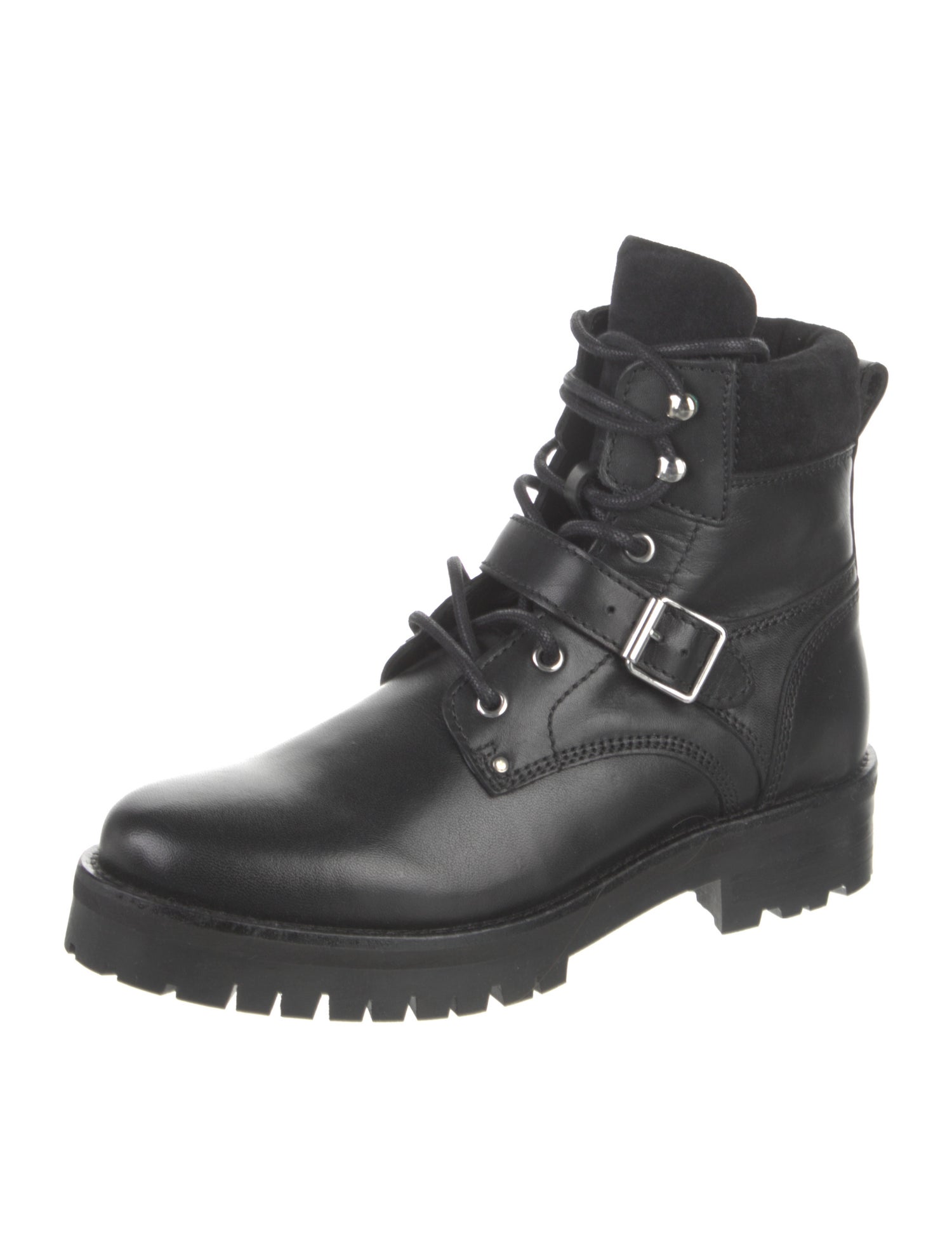 AllSaints Leather Combat Boots