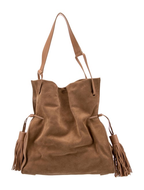 AllSaints Suede Shoulder Bag