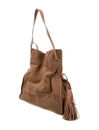 AllSaints Suede Shoulder Bag