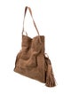 AllSaints Suede Shoulder Bag