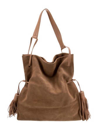 AllSaints Suede Shoulder Bag
