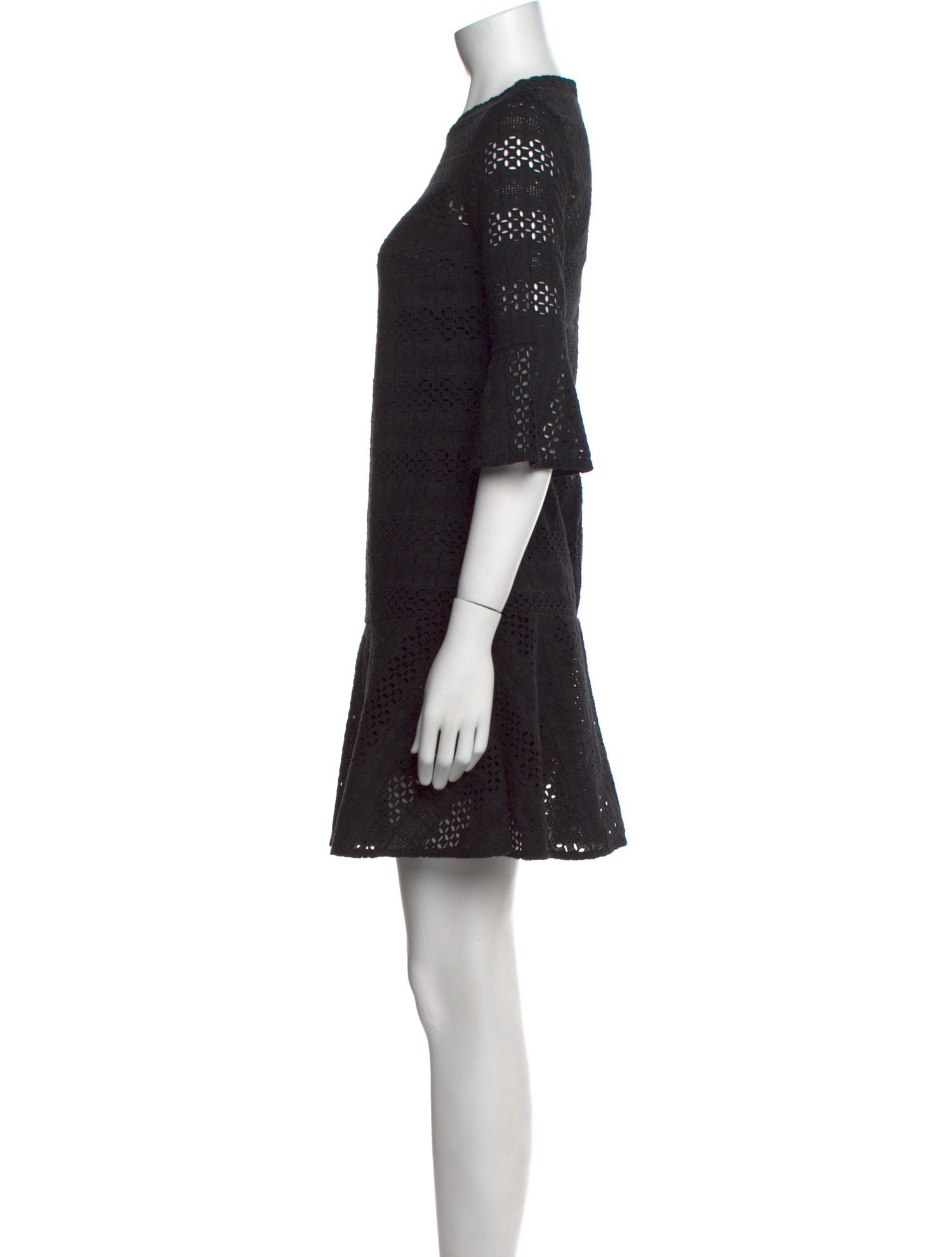 AllSaints Crew Neck Mini Dress