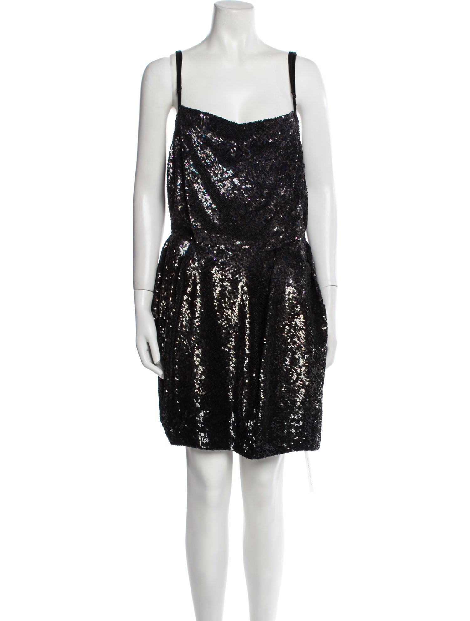 AllSaints Cowl Neck Mini Dress