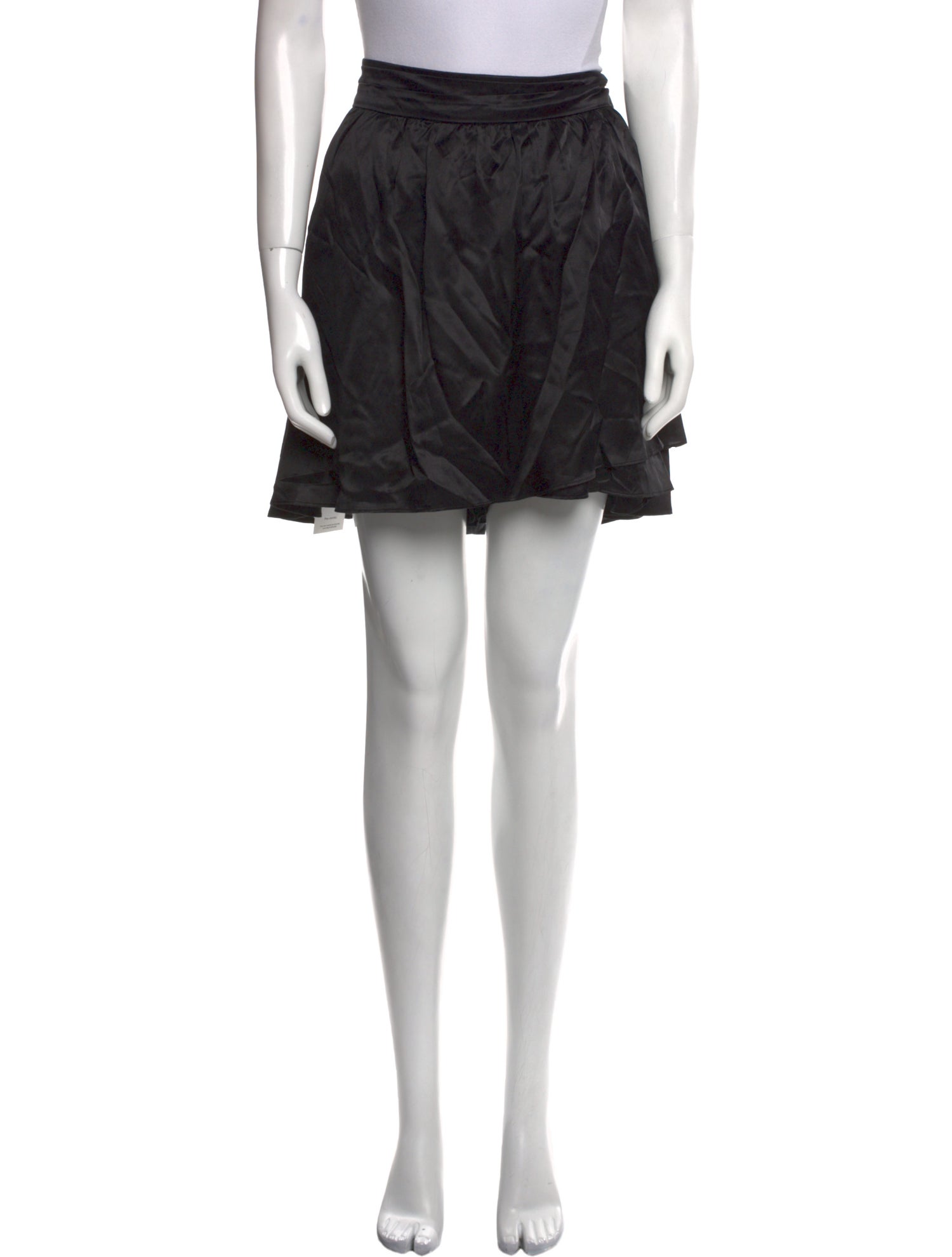 AllSaints Leather Knee-Length Skirt