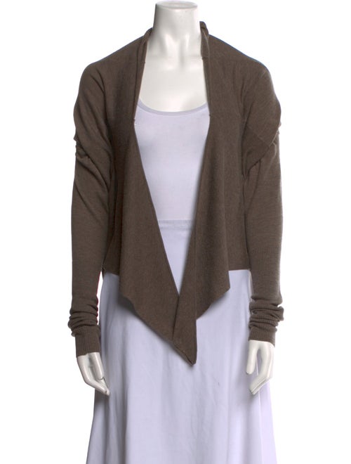 AllSaints Cashmere Open Front Sweater