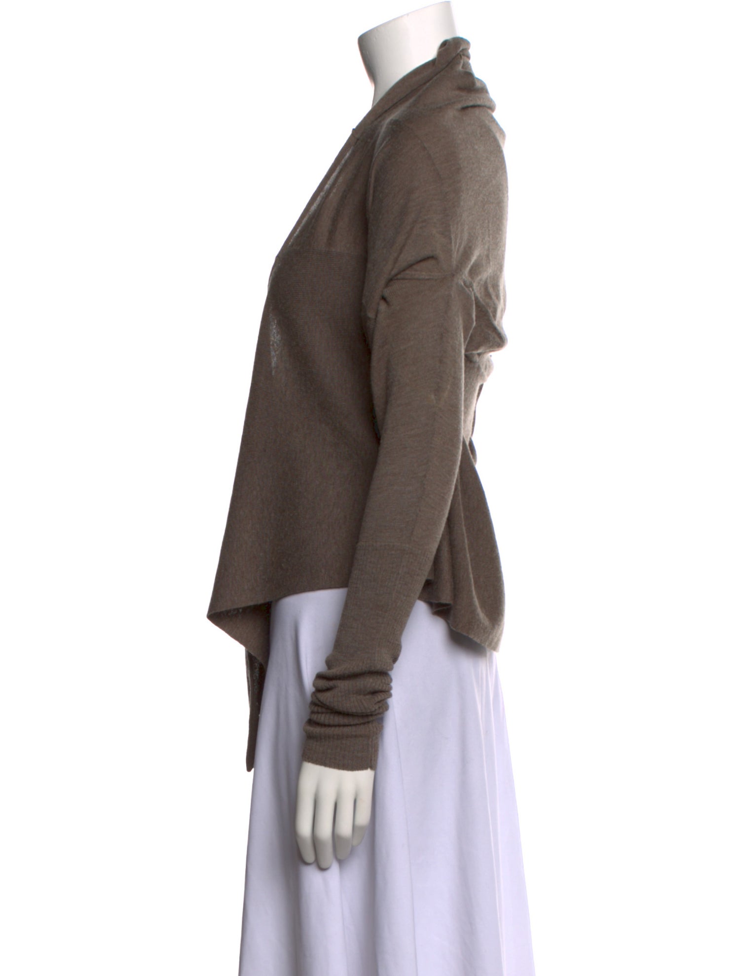 AllSaints Cashmere Open Front Sweater