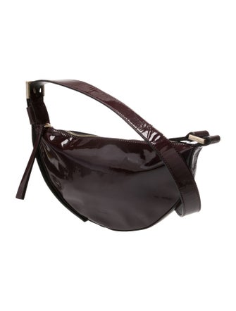 AllSaints Patent Leather Shoulder Bag