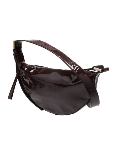 AllSaints Patent Leather Shoulder Bag