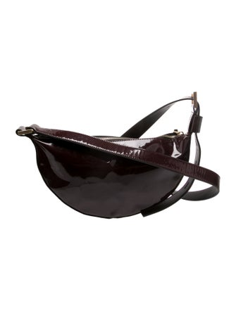 AllSaints Patent Leather Shoulder Bag