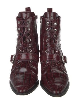 AllSaints Leather Combat Boots