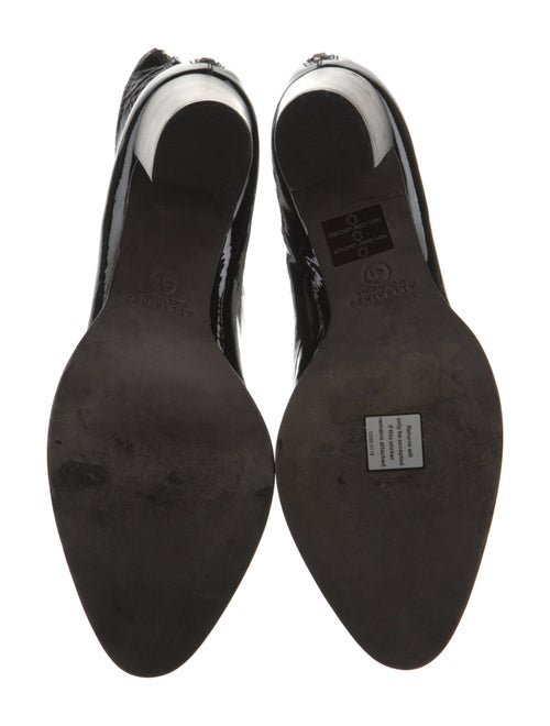 AllSaints Patent Leather Lace-Up Boots