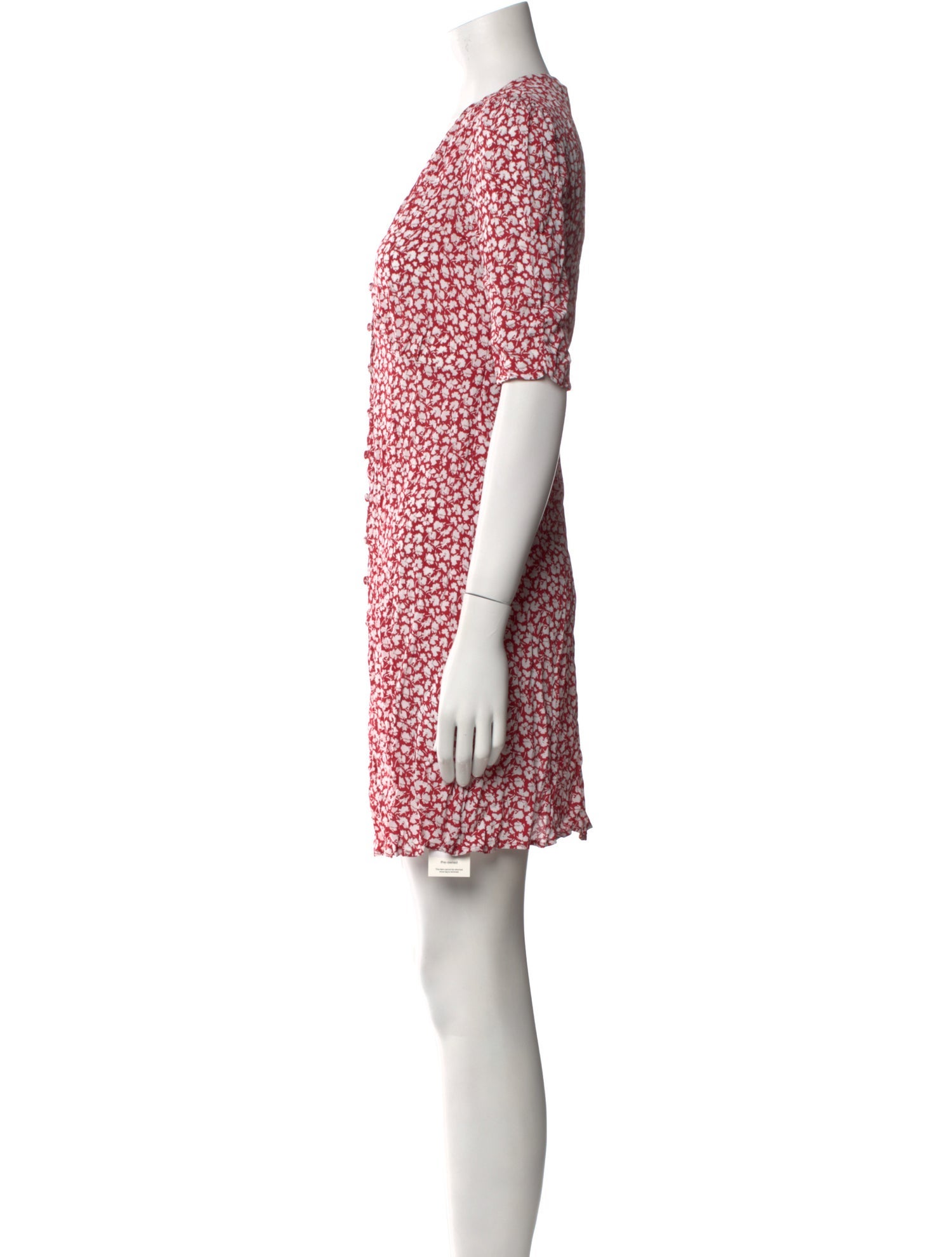 AllSaints Floral Print Mini Dress w/ Tags