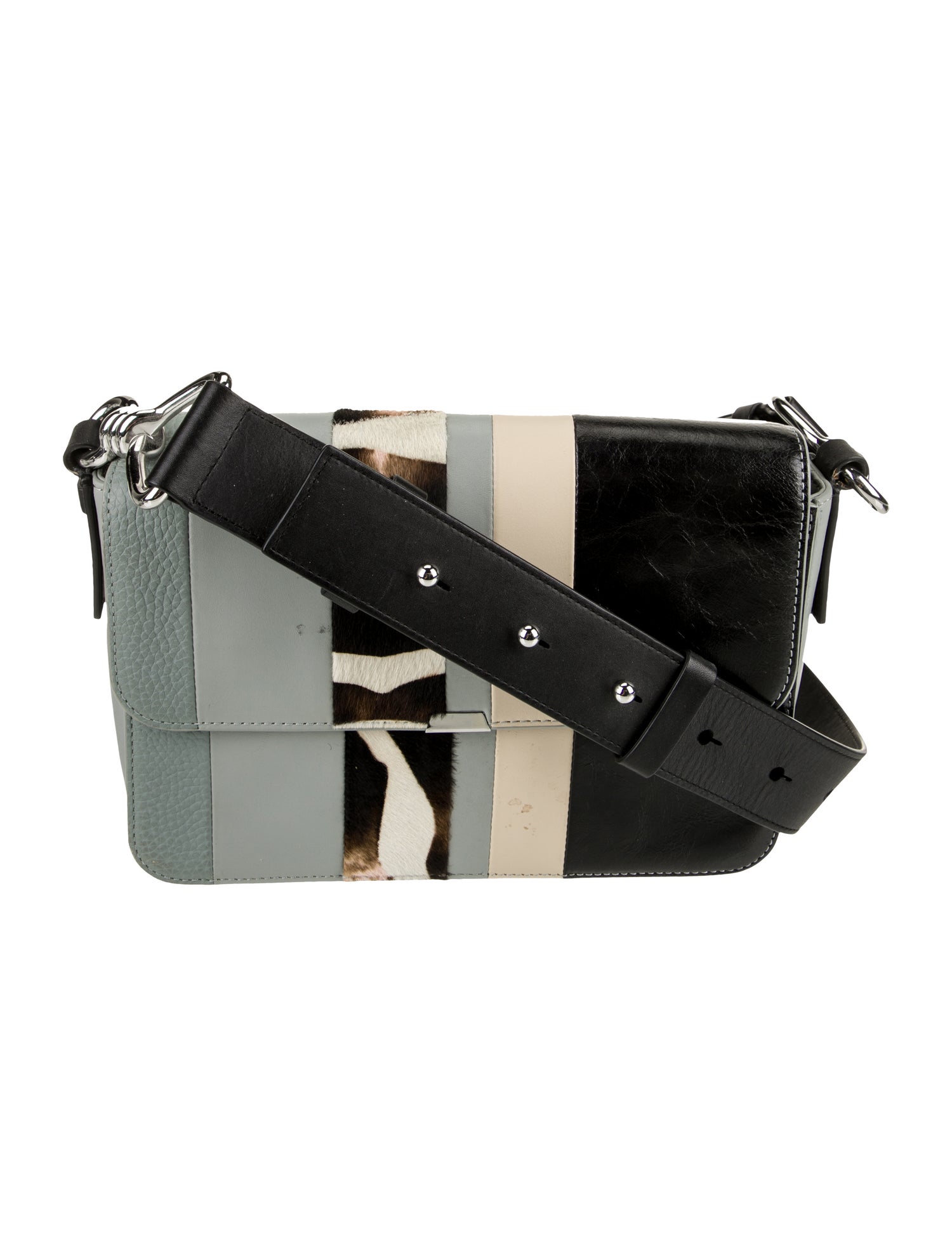 AllSaints Leather Messenger Bag