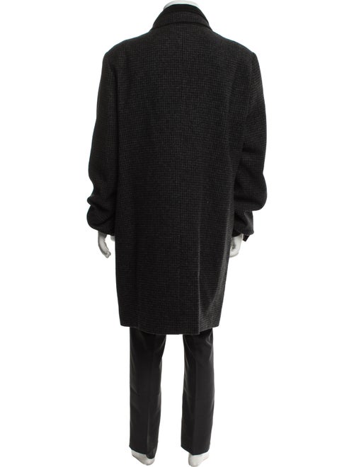 AllSaints Houndstooth Print Overcoat